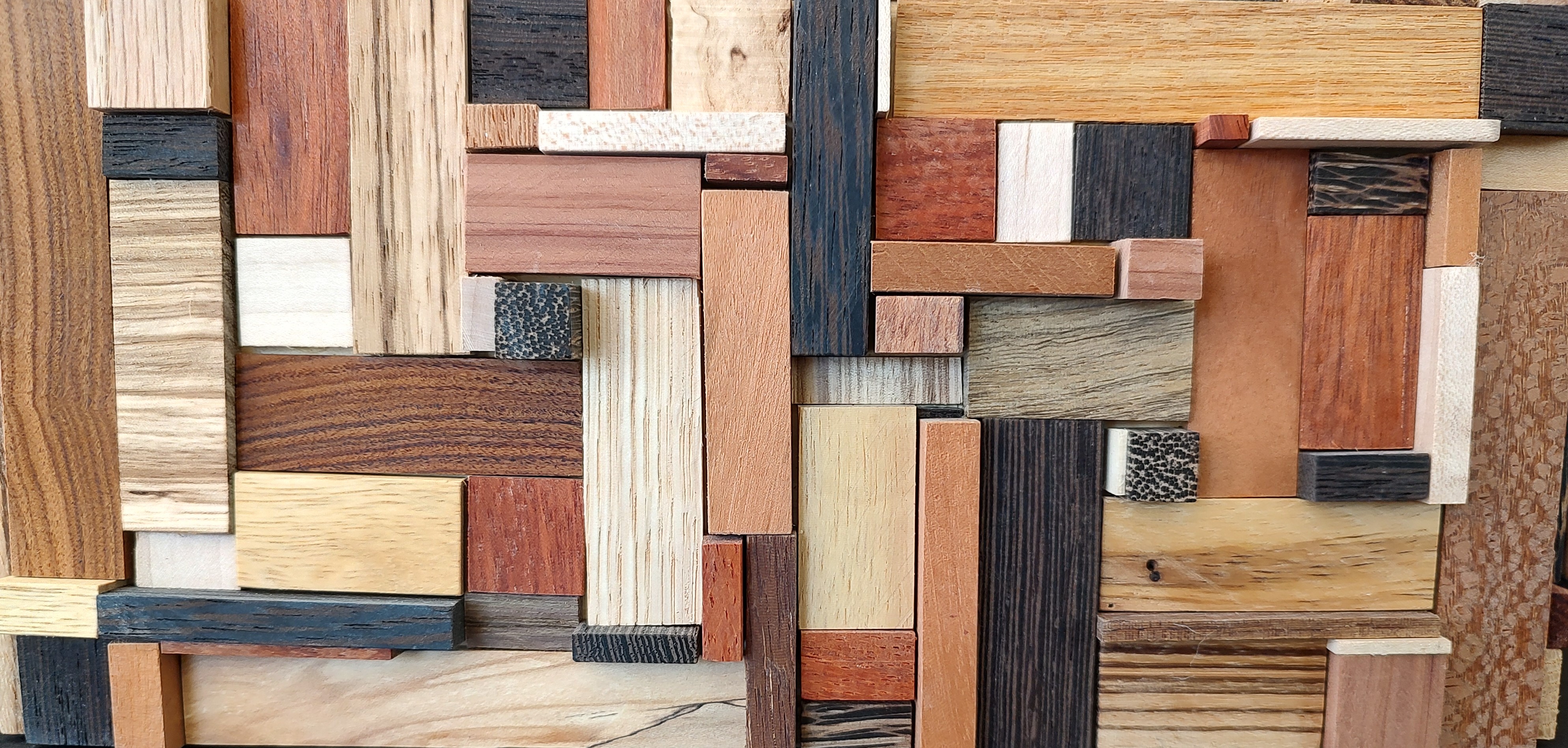 Close up of wood grains